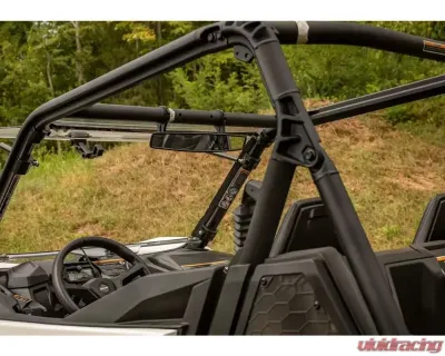SuperATV 17" Curved Rear View Hisun 2016+ - RVM-015