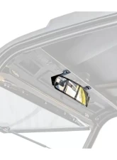 SuperATV 17" Curved Rear View w/ Bolt-on Bracket Type Polaris Ranger 2017+                                     - RVM-017-02 - Image 6