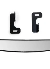 SuperATV 17" Curved Rear View w/ Bolt-on Bracket Type Polaris Ranger 2017+                                     - RVM-017-02 - Image 6