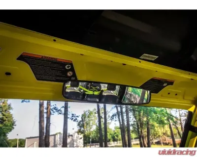 SuperATV Curved Rear View Can-AM Defender 2017+ - RVM-018-02