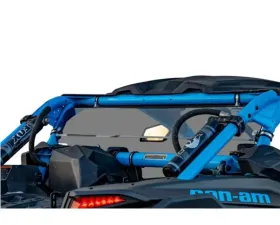 SuperATV Dark Tint Polycarbonarte Scratch Resistant Rear Windshield Cam-AM Maverick X3 2017+