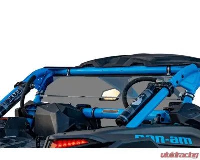 SuperATV Dark Tint Polycarbonarte Scratch Resistant Rear Windshield Cam-AM Maverick X3 2017+ - RWS-CA-X3-001-71