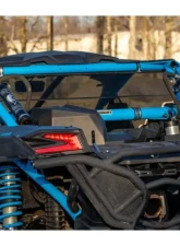 SuperATV Dark Tint Polycarbonarte Scratch Resistant Rear Windshield Cam-AM Maverick X3 2017+                                     - RWS-CA-X3-001-71 - Image 2