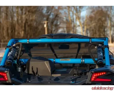 SuperATV Dark Tint Polycarbonarte Scratch Resistant Rear Windshield Cam-AM Maverick X3 2017+ - RWS-CA-X3-001-71
