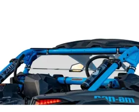 SuperATV Light Tint Polycarbonarte Scratch Resistant Rear Windshield Cam-AM Maverick X3 2017+