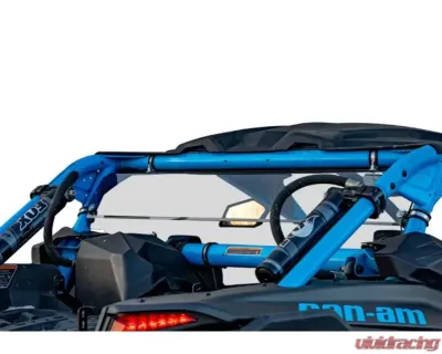 SuperATV Light Tint Polycarbonarte Scratch Resistant Rear Windshield Cam-AM Maverick X3 2017+ - RWS-CA-X3-001-76