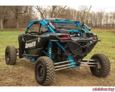 SuperATV Rear Vented Windshield Cam-AM Maverick X3 2017+ - RWS-CA-X3-001-V-76