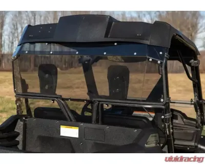 SuperATV Rear Windshield Honda Pioneer 700 2014+ - RWS-H-PIO-700-76