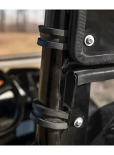 SuperATV Rear Windshield Honda Pioneer 700 2014+                                     - RWS-H-PIO-700-76 - Image 5