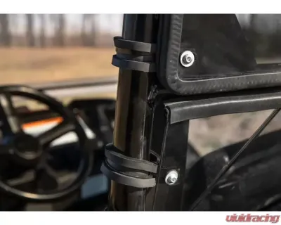 SuperATV Rear Windshield Honda Pioneer 700 2014+ - RWS-H-PIO-700-76