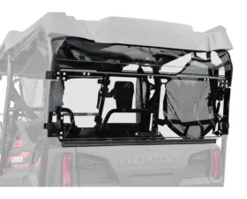 SuperATV Rear Windshield Honda Pioneer 700-4 2014+
