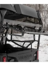 SuperATV Rear Windshield Honda Pioneer 700-4 2014+                                     - RWS-H-PIO-7004-76 - Image 4
