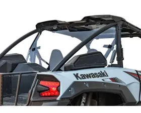 SuperATV Light Tint Standard Polycarbonate Rear Windshield - No Print Kawasaki Teryx KRX 1000 2020+