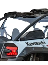 SuperATV Light Tint Standard Polycarbonate Rear Windshield - No Print Kawasaki Teryx KRX 1000 2020+                                     - RWS-K-KRX-76 - Image 5