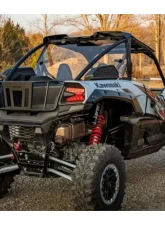 SuperATV Light Tint Standard Polycarbonate Rear Windshield - No Print Kawasaki Teryx KRX 1000 2020+                                     - RWS-K-KRX-76 - Image 4