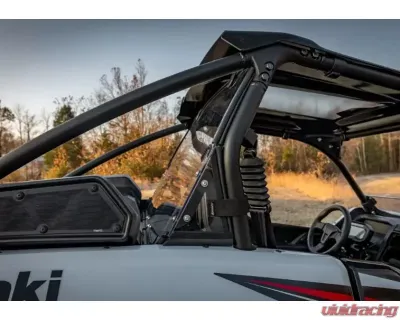 SuperATV Light Tint Standard Polycarbonate Rear Windshield - No Print Kawasaki Teryx KRX 1000 2020+ - RWS-K-KRX-76