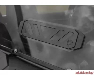 SuperATV Rear Vented Windshield Kawasaki Teryx KRX 1000 2020+ - RWS-K-KRX-V-76