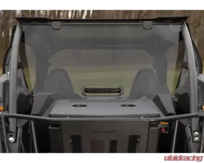SuperATV Rear Vented Windshield Kawasaki Teryx KRX 1000 2020+ - RWS-K-KRX-V-76