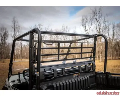 SuperATV Rear Windshield Kawasaki Mule Pro FX 1000 2016+ - RWS-K-MULE-FX-76