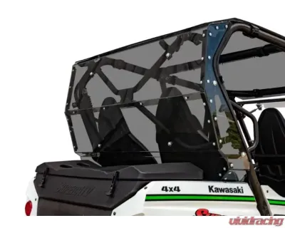 SuperATV Rear Windshield Kawasaki Teryx 4 2014+ - RWS-K-TRX4-76