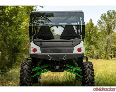 SuperATV Rear Windshield Kawasaki Teryx 4 2014+ - RWS-K-TRX4-76