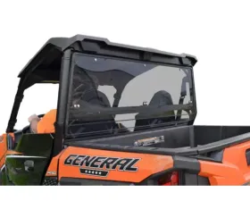 SuperATV Standard Polycarbonate Rear Windshield-Light Tint Polaris General 2016+