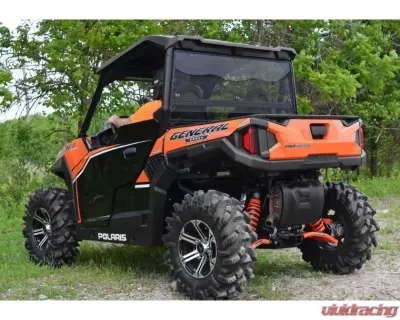 SuperATV Standard Polycarbonate Rear Windshield-Light Tint Polaris General 2016+ - RWS-P-GEN1K-76