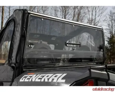SuperATV Rear Vented Windshield-Light Tint Polaris General 1000 2016+ - RWS-P-GEN1K-V-76