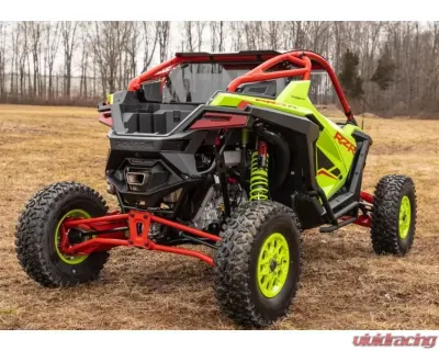 SuperATV Standard Polycarbonate Rear Windshield - Dark Tint Polaris RZR Pro R 2-Door 2022+ - RWS-P-PROR-71