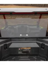 SuperATV Standard Polycarbonate Rear Windshield - Dark Tint Polaris RZR Pro R 2-Door 2022+                                     - RWS-P-PROR-71 - Image 3