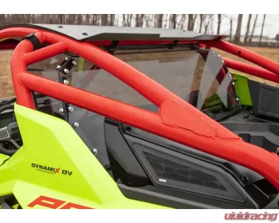 SuperATV Standard Polycarbonate Rear Windshield - Dark Tint Polaris RZR Pro R 2-Door 2022+ - RWS-P-PROR-71
