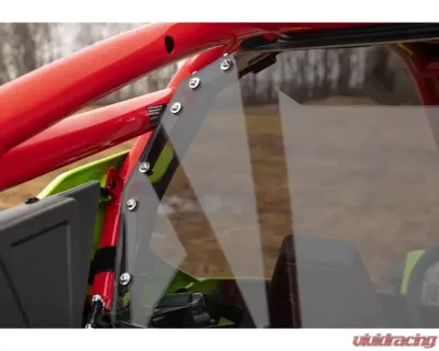 SuperATV Standard Polycarbonate Rear Windshield - Dark Tint Polaris RZR Pro R 2-Door 2022+ - RWS-P-PROR-71