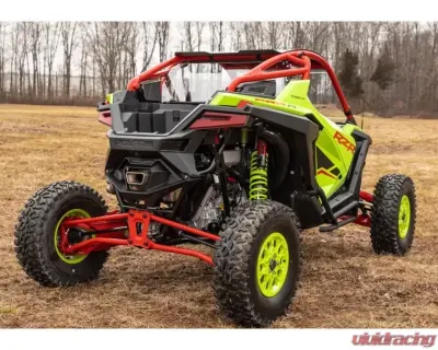 SuperATV Standard Polycarbonate Rear Windshield - Clear Polaris RZR Pro R 2-Door 2022+ - RWS-P-PROR-75