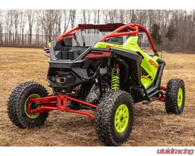SuperATV Standard Polycarbonate Rear Windshield - Light Tint Polaris RZR Pro R 2-Door 2022+ - RWS-P-PROR-76