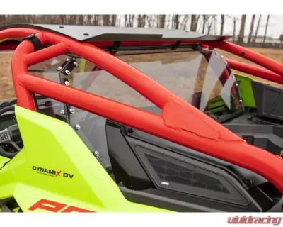 SuperATV Standard Polycarbonate Rear Windshield - Light Tint Polaris RZR Pro R 2-Door 2022+ - RWS-P-PROR-76