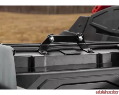 SuperATV Standard Polycarbonate Rear Windshield - Light Tint Polaris RZR Pro R 2-Door 2022+ - RWS-P-PROR-76