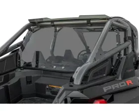 SuperATV Standard Polycarbonate Rear Windshield - Dark Tint Polaris RZR Pro R 4-Door 2022+