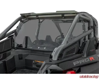 SuperATV Standard Polycarbonate Rear Windshield - Dark Tint Polaris RZR Pro R 4-Door 2022+ - RWS-P-PROR4-71