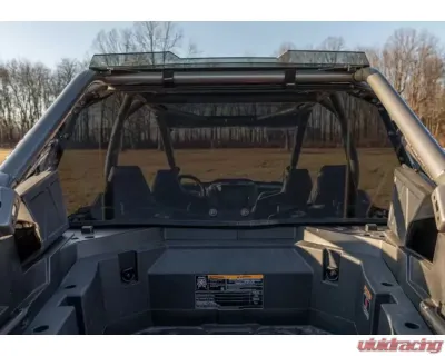 SuperATV Standard Polycarbonate Rear Windshield - Dark Tint Polaris RZR Pro R 4-Door 2022+ - RWS-P-PROR4-71