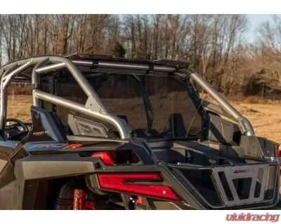 SuperATV Standard Polycarbonate Rear Windshield - Dark Tint Polaris RZR Pro R 4-Door 2022+ - RWS-P-PROR4-71
