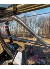 SuperATV Standard Polycarbonate Rear Windshield - Clear Polaris RZR Pro R 4-Door 2022+                                     - RWS-P-PROR4-75 - Image 2