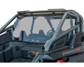 SuperATV Standard Polycarbonate Rear Windshield - Light Tint Polaris RZR Pro R 4-Door 2022+