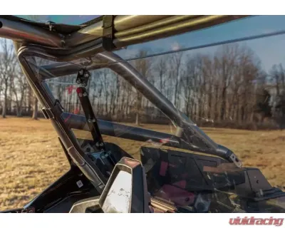 SuperATV Standard Polycarbonate Rear Windshield - Light Tint Polaris RZR Pro R 4-Door 2022+ - RWS-P-PROR4-76