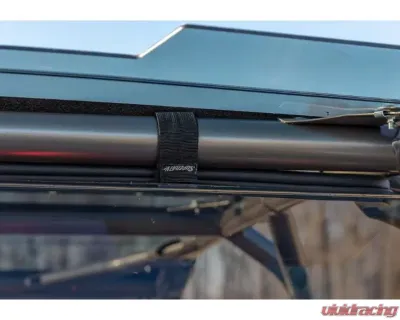 SuperATV Standard Polycarbonate Rear Windshield - Light Tint Polaris RZR Pro R 4-Door 2022+ - RWS-P-PROR4-76