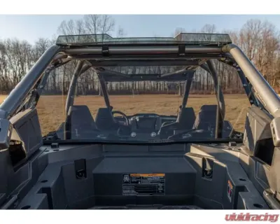 SuperATV Standard Polycarbonate Rear Windshield - Light Tint Polaris RZR Pro R 4-Door 2022+ - RWS-P-PROR4-76