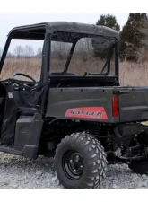 SuperATV  No Printed Light Tint Standard Polycarbonate Rear Windshield Polaris Ranger Midsize 2015+                                     - RWS-P-RANMID-76 - Image 3