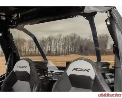 SuperATV Rear Vented Windshield Polaris RZR XP 1000 2014+ - RWS-P-RZR-1K-V-76
