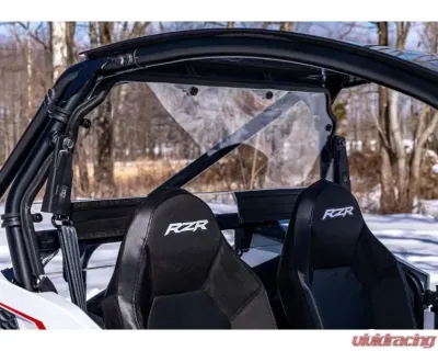 SuperATV Rear Windshield Polaris RZR Trail 900 2021+ - RWS-P-RZR900-001-75
