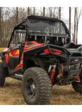SuperATV Rear Vented Windshield Polaris RZR 900 2015-2020                                     - RWS-P-RZR900-V-76 - Image 3