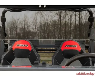 SuperATV Rear Vented Windshield Polaris RZR 900 2015-2020 - RWS-P-RZR900-V-76